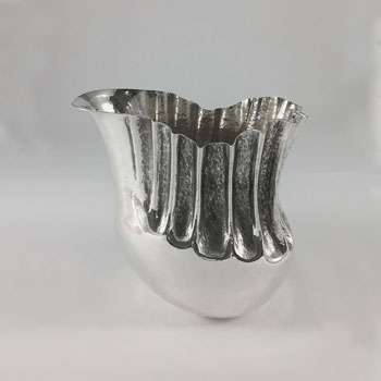 Sterling Silver Chased Pitcher